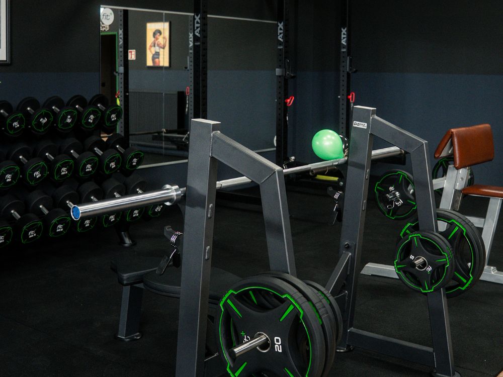 Fitnessstudio Rossla Freihantelbereich